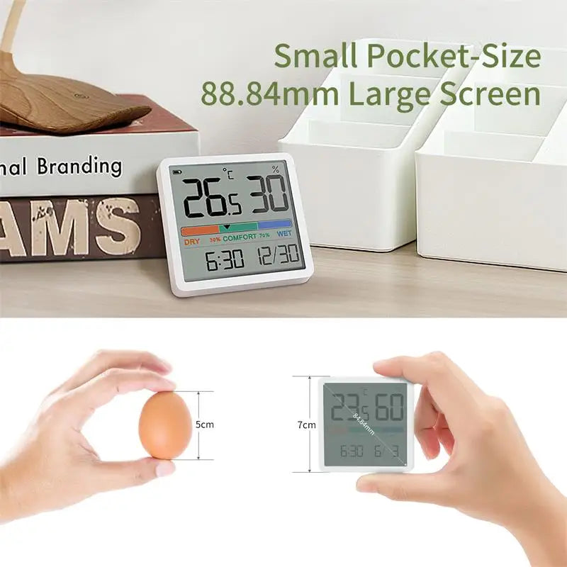 Indoor LCD Digital Thermometer & Hygrometer