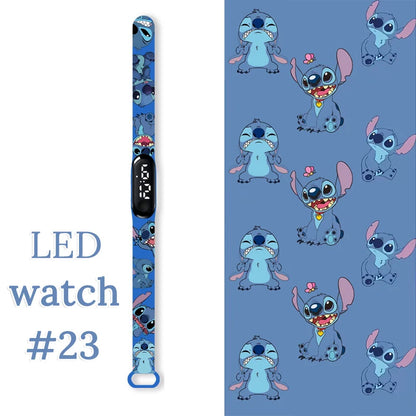 Kids LED Digital Touch Watch – Waterproof Sport Wristband