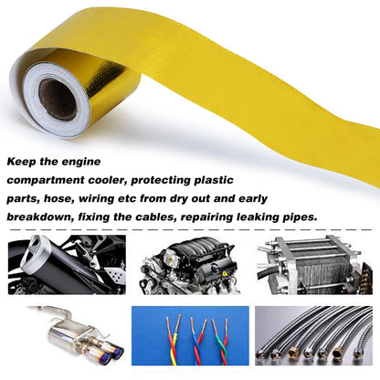 Exhaust Heat Wrap Tape – Car & Motorcycle Turbo Pipe