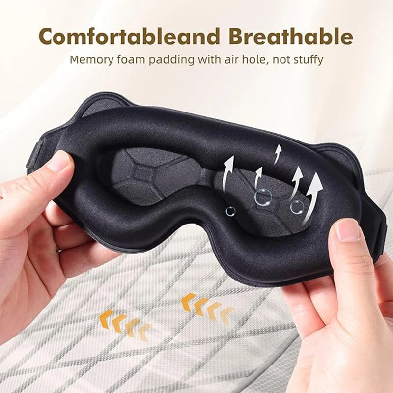 Weighted Sleep Eye Mask for Side Sleepers