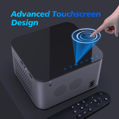 Magcubic 4K Smart Projector – 1080P Full HD, WiFi 6, Voice Control