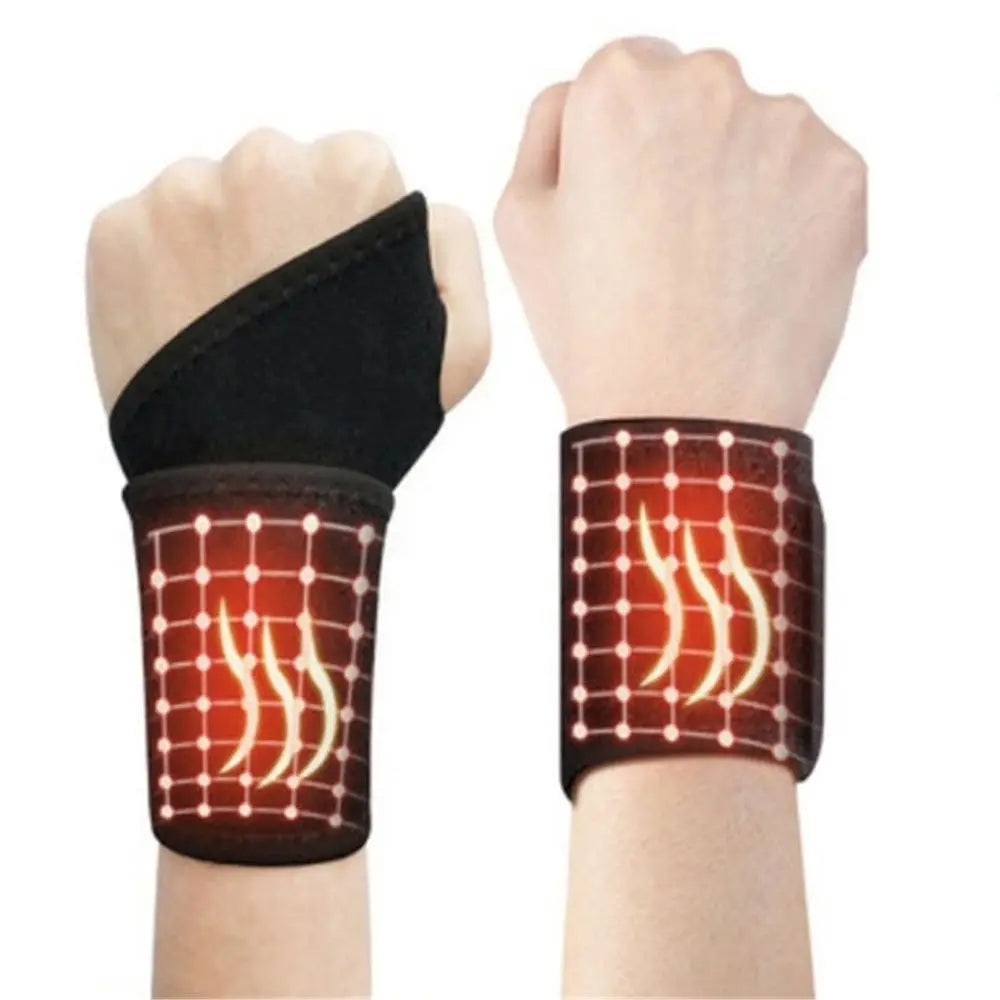 Tourmaline Self-Heating Wrist Brace – Magnetic Therapy