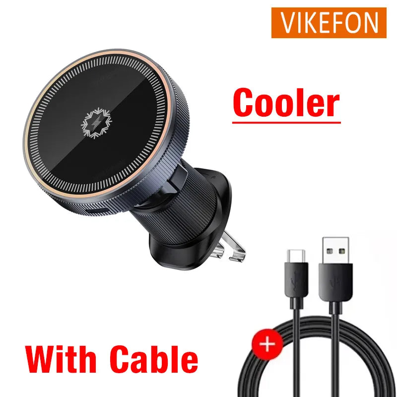 MagSafe Magnetic Wireless Car Charger – iPhone 12–16 Pro Max