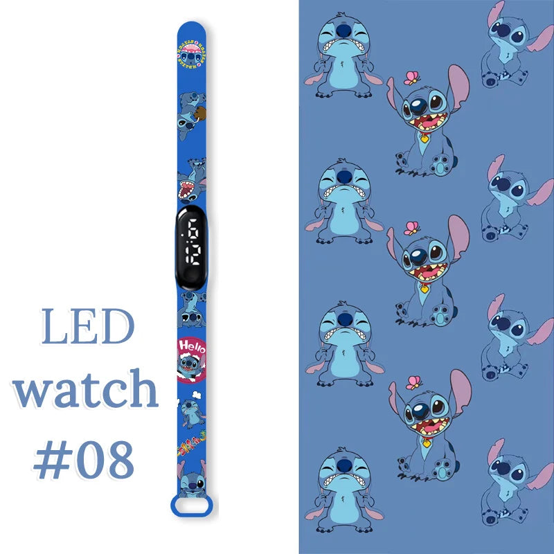 Kids LED Digital Touch Watch – Waterproof Sport Wristband