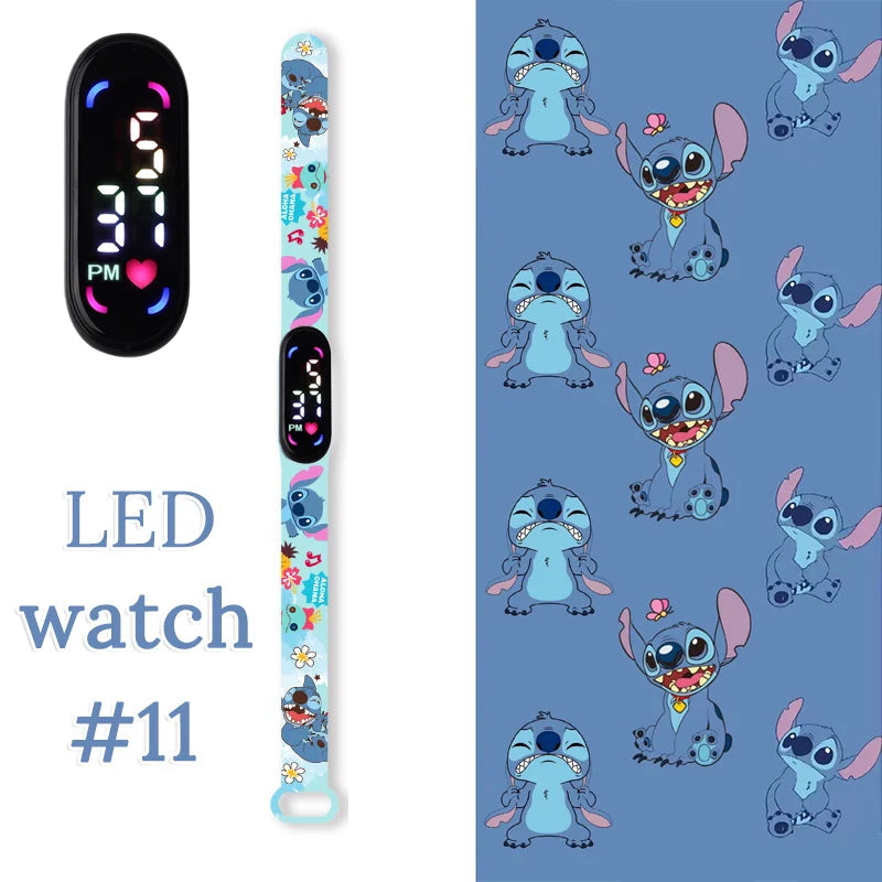 Kids LED Digital Touch Watch – Waterproof Sport Wristband