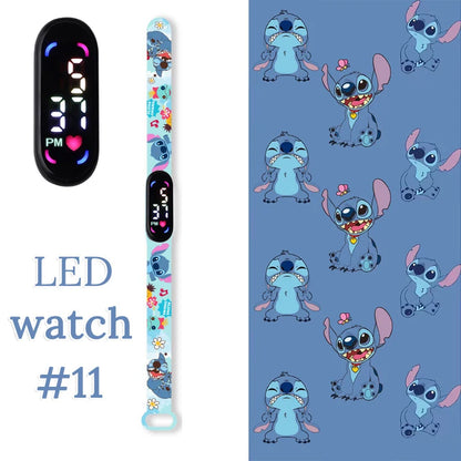 Kids LED Digital Touch Watch – Waterproof Sport Wristband