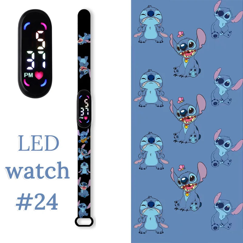 Kids LED Digital Touch Watch – Waterproof Sport Wristband
