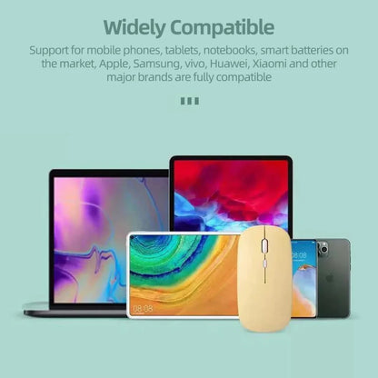 Silent Wireless Bluetooth Mouse – Universal Laptop & Tablet