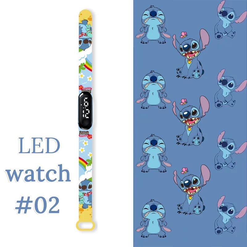 Kids LED Digital Touch Watch – Waterproof Sport Wristband