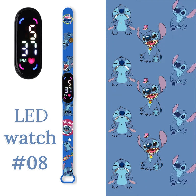 Kids LED Digital Touch Watch – Waterproof Sport Wristband