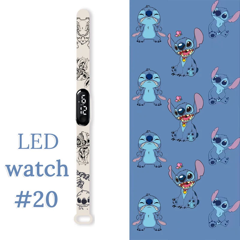 Kids LED Digital Touch Watch – Waterproof Sport Wristband