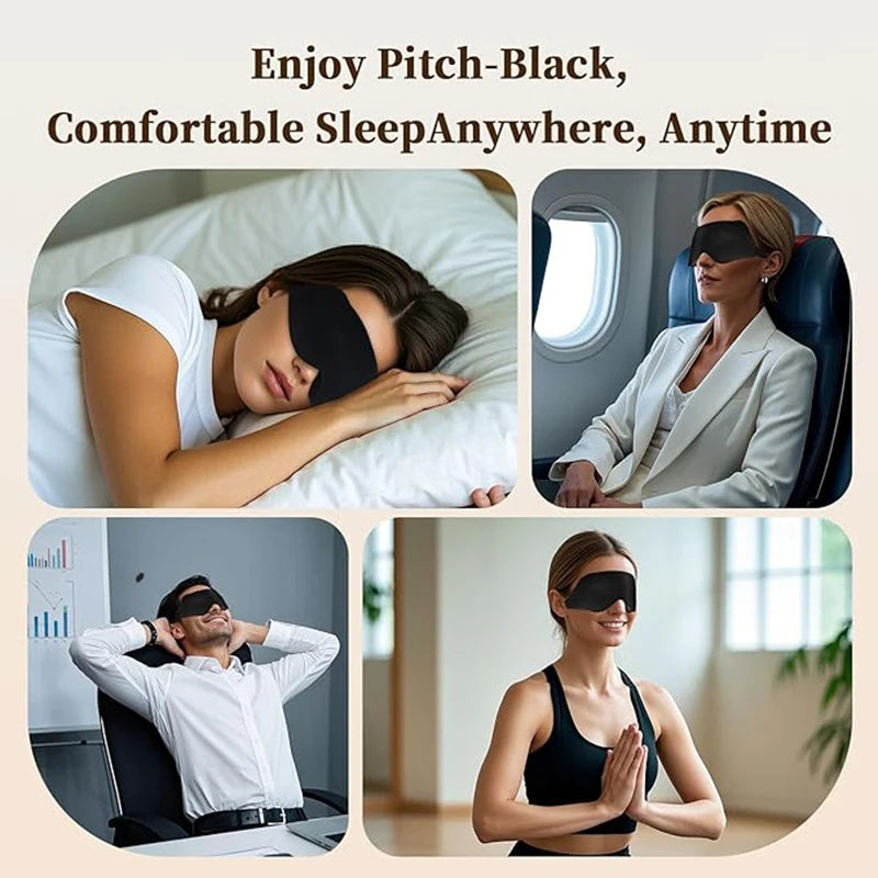 Weighted Sleep Eye Mask for Side Sleepers