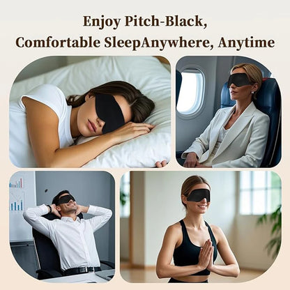Weighted Sleep Eye Mask for Side Sleepers