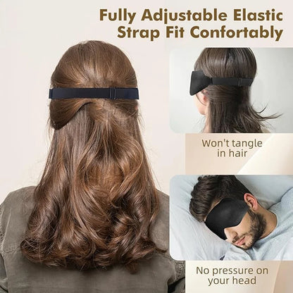 Weighted Sleep Eye Mask for Side Sleepers