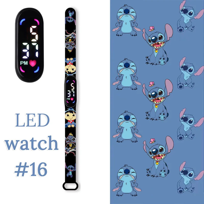Kids LED Digital Touch Watch – Waterproof Sport Wristband
