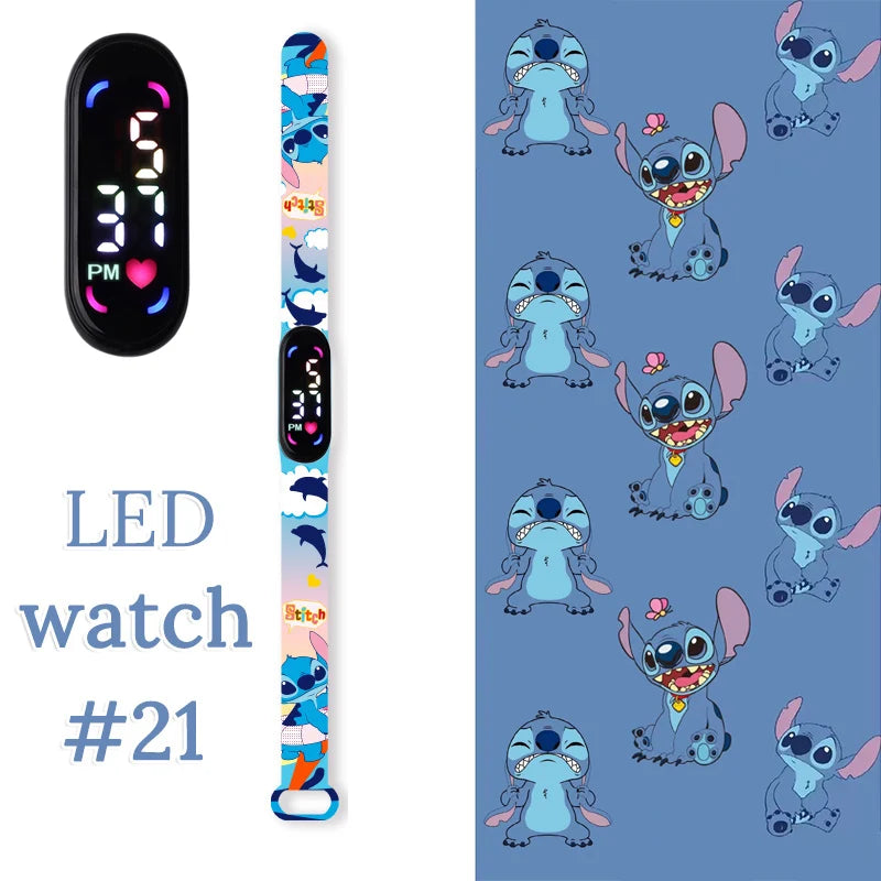 Kids LED Digital Touch Watch – Waterproof Sport Wristband