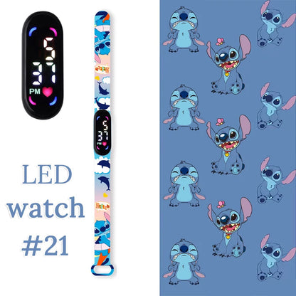Kids LED Digital Touch Watch – Waterproof Sport Wristband