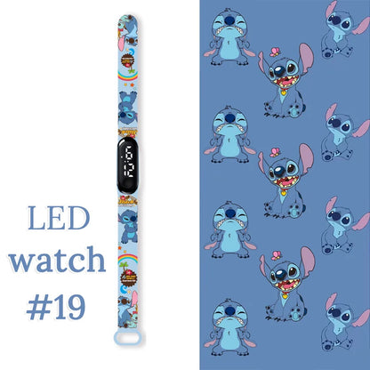 Kids LED Digital Touch Watch – Waterproof Sport Wristband