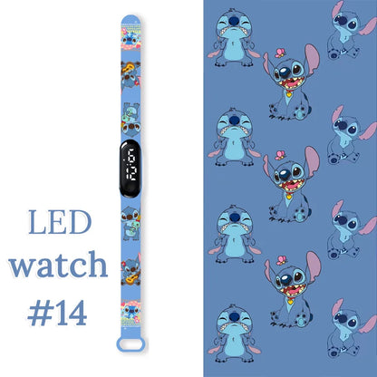 Kids LED Digital Touch Watch – Waterproof Sport Wristband