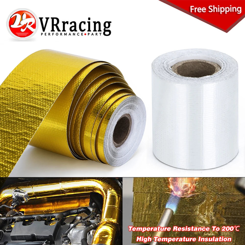 Exhaust Heat Wrap Tape – Car & Motorcycle Turbo Pipe