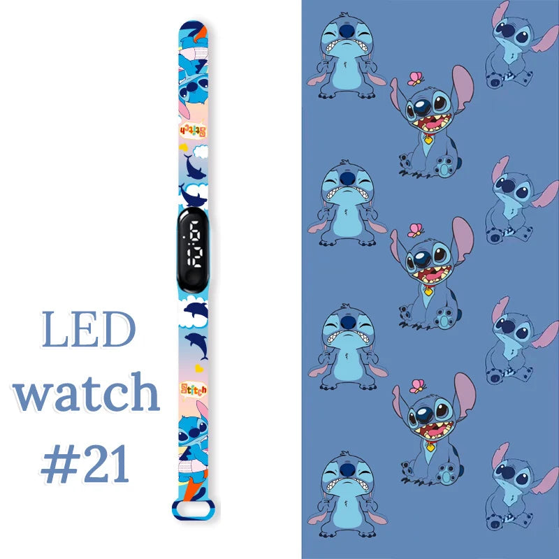 Kids LED Digital Touch Watch – Waterproof Sport Wristband