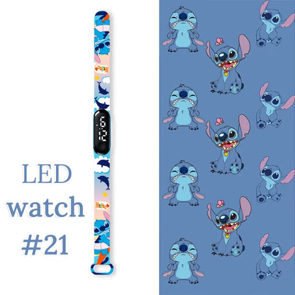 Kids LED Digital Touch Watch – Waterproof Sport Wristband