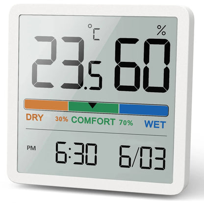 Indoor LCD Digital Thermometer & Hygrometer