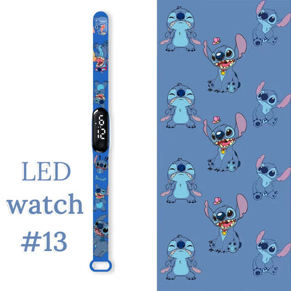 Kids LED Digital Touch Watch – Waterproof Sport Wristband