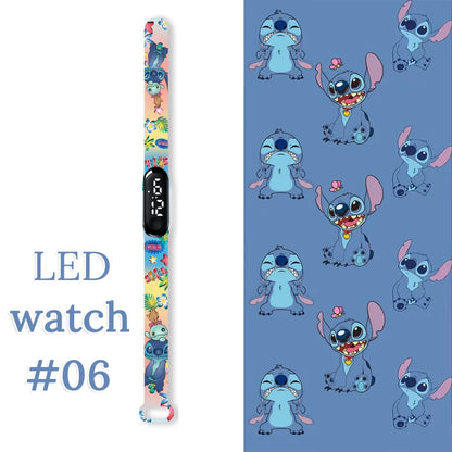 Kids LED Digital Touch Watch – Waterproof Sport Wristband