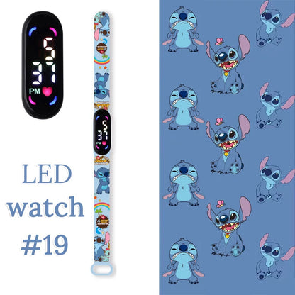 Kids LED Digital Touch Watch – Waterproof Sport Wristband