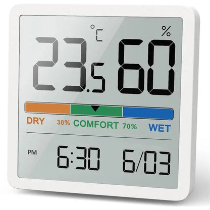 Indoor LCD Digital Thermometer & Hygrometer