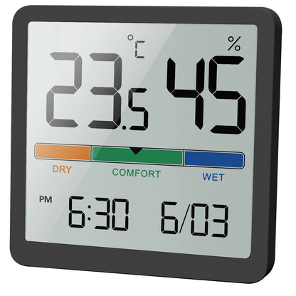 Indoor LCD Digital Thermometer & Hygrometer
