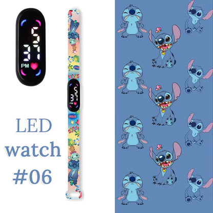 Kids LED Digital Touch Watch – Waterproof Sport Wristband