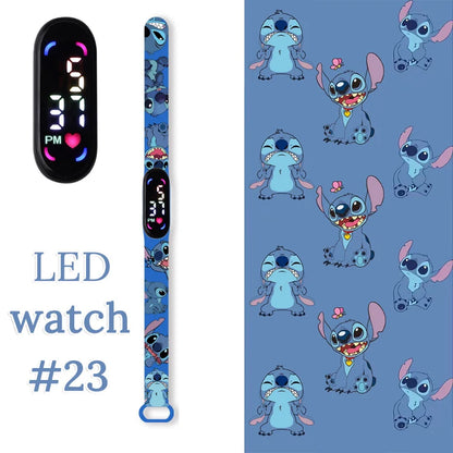 Kids LED Digital Touch Watch – Waterproof Sport Wristband