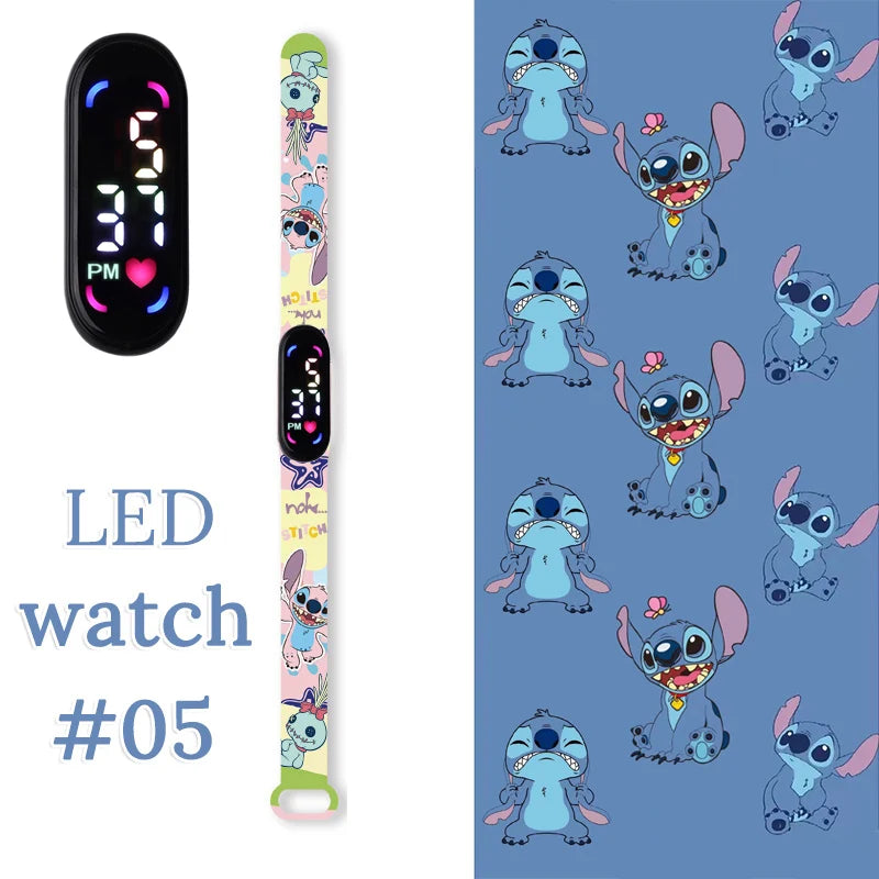 Kids LED Digital Touch Watch – Waterproof Sport Wristband