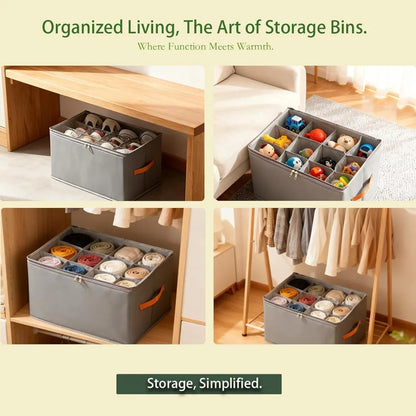 Foldable Shoe Storage Box Organizer – Under Bed