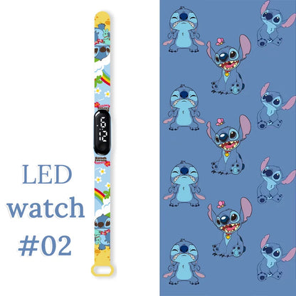 Kids LED Digital Touch Watch – Waterproof Sport Wristband