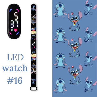 Kids LED Digital Touch Watch – Waterproof Sport Wristband