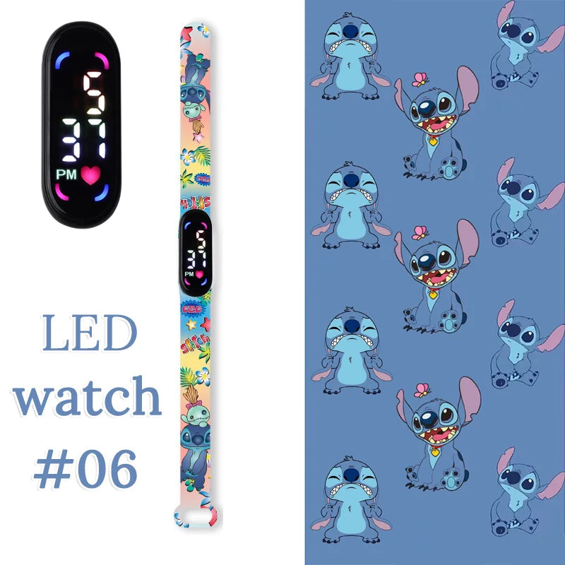 Kids LED Digital Touch Watch – Waterproof Sport Wristband
