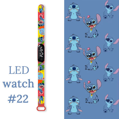 Kids LED Digital Touch Watch – Waterproof Sport Wristband