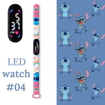 Kids LED Digital Touch Watch – Waterproof Sport Wristband