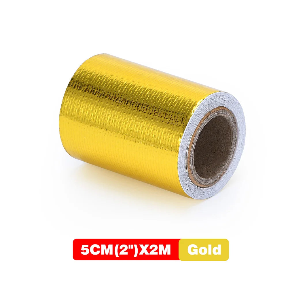 Exhaust Heat Wrap Tape – Car & Motorcycle Turbo Pipe