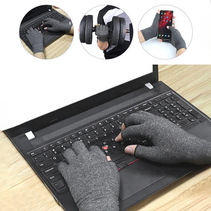 Compression Arthritis Gloves – Open Finger Pain Relief