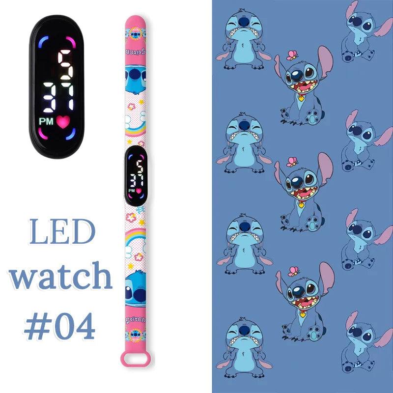 Kids LED Digital Touch Watch – Waterproof Sport Wristband