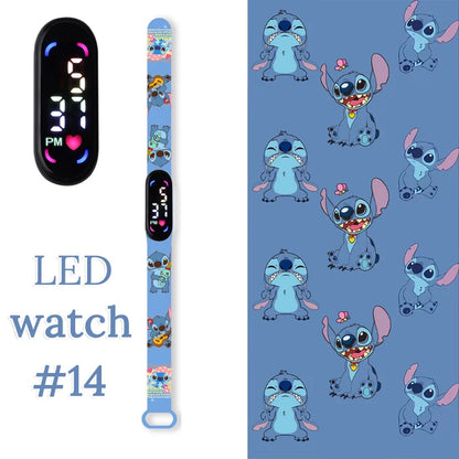 Kids LED Digital Touch Watch – Waterproof Sport Wristband