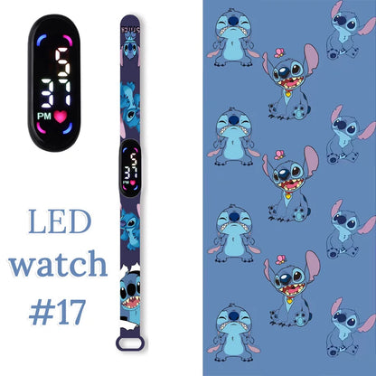 Kids LED Digital Touch Watch – Waterproof Sport Wristband