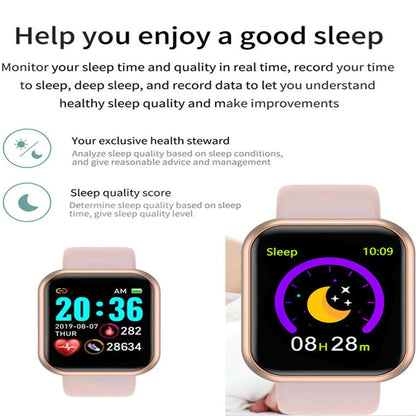 Smart Watch with Music Control & Notifications