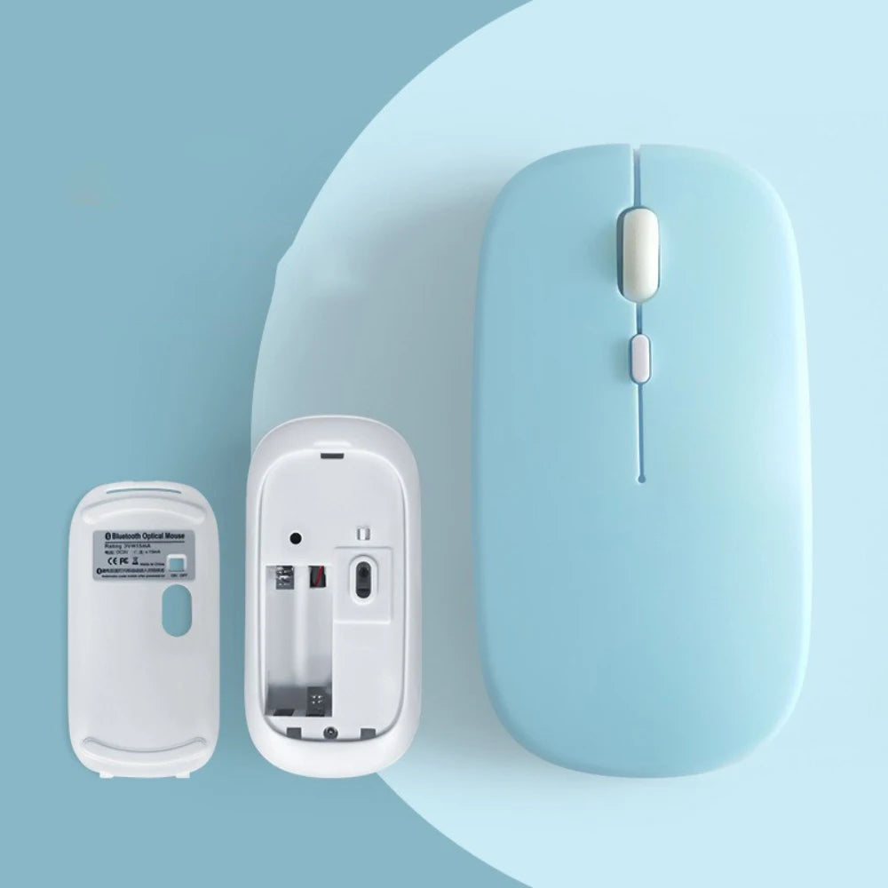 Silent Wireless Bluetooth Mouse – Universal Laptop & Tablet