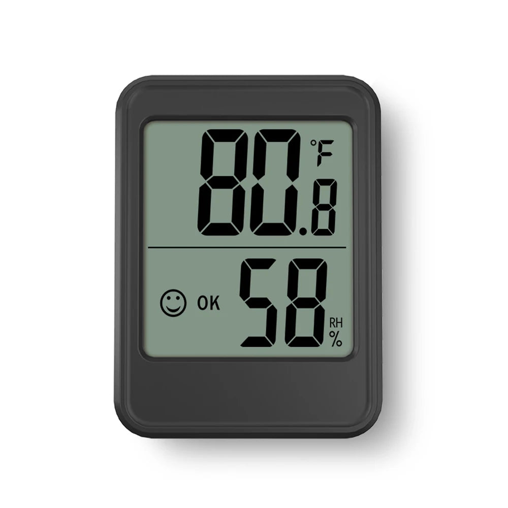 Digital Thermometer & Hygrometer (LCD Display)