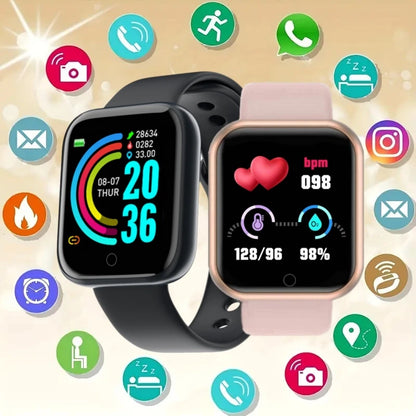 Smart Watch with Music Control & Notifications